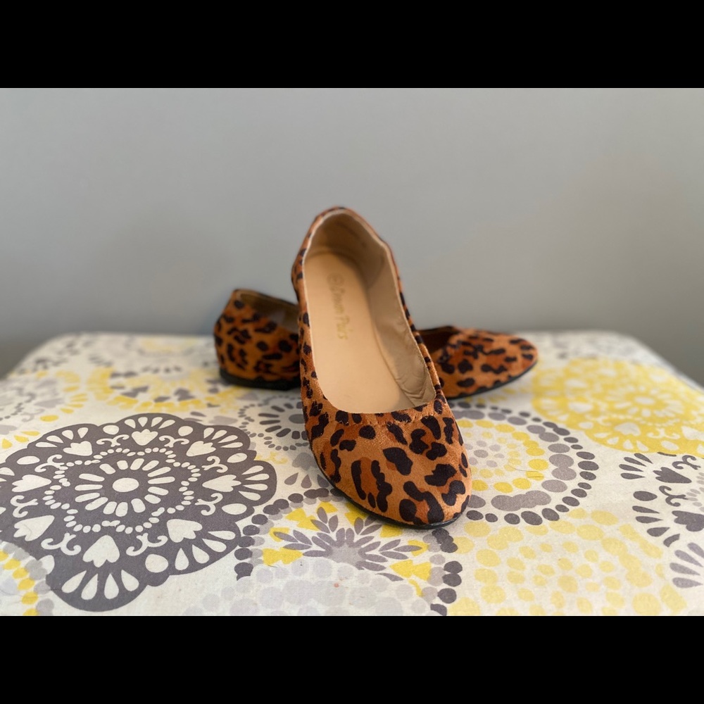 Women’s Leopard ballet flat